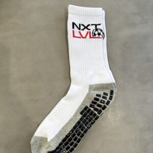 NXTLVLFA Grip socks (white) (youth)